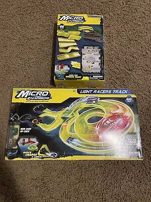 New NOS Micro Chargers Light Racers Track Set With Expansion Pack 46 Pieces • $99.99