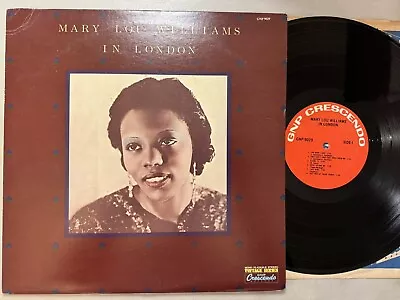 Mary Lou Williams - In London Vinyl LP GNP 9029 Jazz EX/VG • $9.99