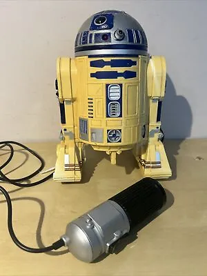 Hasbro 1997 Star Wars POTF R2-D2 Remote Control Droid+Lightsaber Control *READ* • £9.50
