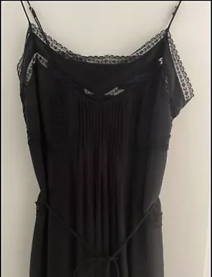 Zimmermann Black Chantilly Lace Dress Size 0 - Never Worn RRP $595 • $200