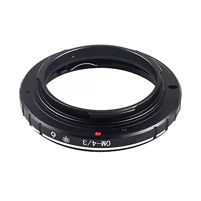 Adapter Ring OM Mount Lens To 4/3 Camera Mount Four Thirds 4/3 OM-4/3 E-620 • $21.98