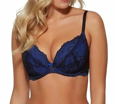 £25 • Buy Gossard Superboost Lace Plunge 7711, Underwired, Padded Bra, In Different Colour
