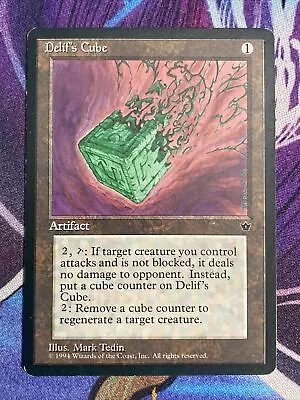 Delif's Cube (x1) Fallen Empires - Magic: The Gathering MTG LP • $1.99