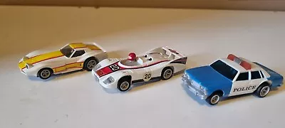 VINTAGE  MATCHBOX POWERTRACK CARS X 3    SCALEXTRIC  • £19.89