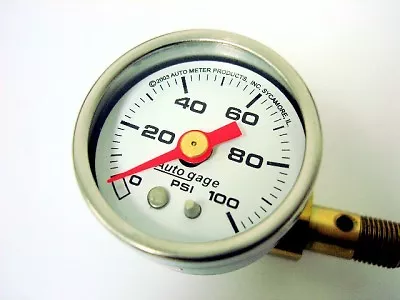 Autometer Fuel Pressure Gauge 92-95 Honda Civic Fh77 • $59.95