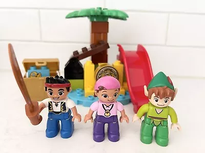 Lego Duplo Disney 10604 Jake & The Neverland Pirates Island Set Extra Peter Pan • $36