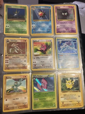 $0.99 • Buy Lot Of Original Pokemon Cards WoTC 1st Edition Holo And More LP/NM 27 Cards🔥