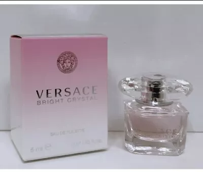 Versace Bright Crystal Eau De Toilette 0.17 Oz/ 5ml Travel Size • $11.95