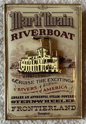 WDI Disneyland Attraction Poster Mark Twain Riverboat-LE 300 • $60