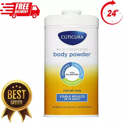 Cuticura Mildly Medicated Talcum Powder Body Powder Packaging May Vary White • £3.65