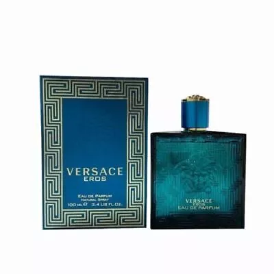 Versace Eros By Versace For Men EDP Spray 3.3 / 3.4 Oz NEW SEALED BOX Perfume AU • $49.99