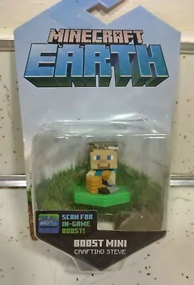 Minecraft Earth Boost Mini Crafting Steve Figure • $8.99