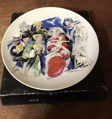 Vista Alegre Porcelain Christmas Plate  2013 Plate • $19.96