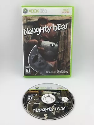 Naughty Bear (Microsoft Xbox 360 2010) Disc Only Tested Works • $19.99