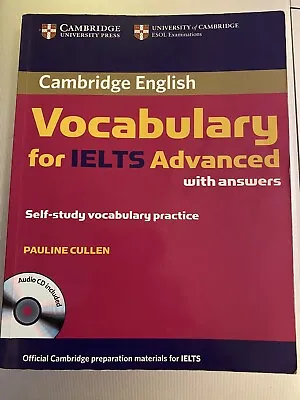 Cambridge Vocabulary For IELTS With Answers And Audio CD (Cambridge Exams Book • £9.99