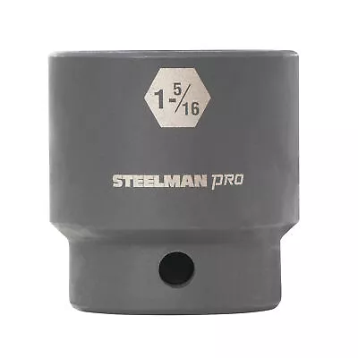STEELMAN PRO 1/2-Inch Drive 1-5/16-Inch Shallow 6-Point Impact Socket 60508 • $10.99