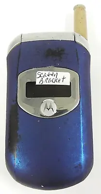 Motorola V Series V260 - Blue And Silver ( Verizon ) Very Rare Flip Phone - READ • $16.99