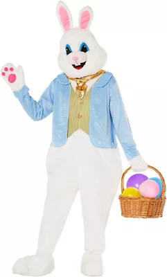 Morph Costumes Easter Bunny Costume Adult Bunny Suit Deluxe Costume For Adults M • $67