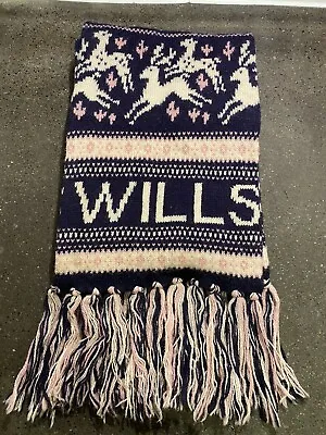 Jack Wills Long Women’s Woollen Reindeer Scarf 2 Metres Long! • £5