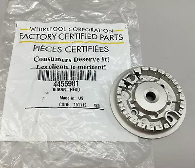 NEW Whirlpool 4455981 Burner Head For Certain Whirlpool Cooktop Ranges • $24.95