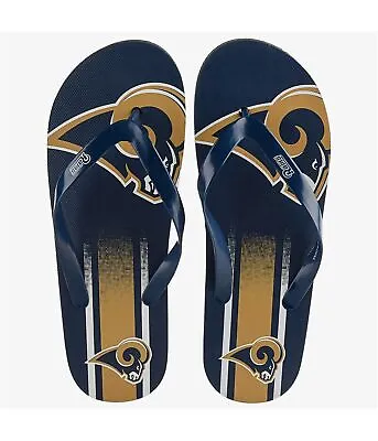 Forever Collectibles Unisex La Rams Flip Flop Sandals • $7.51