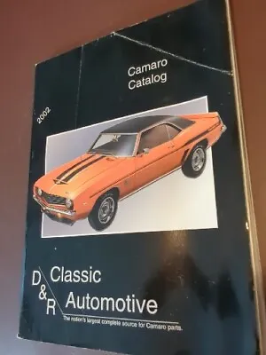 2002 Camaro Catalog By D&R Classic Automotive - Camaro Parts Catalog • $7.55