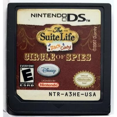 Suite Life Of Zack And Cody Circle Of Spies - Nintendo DS 180 Day Guarantee NDS • $7.49