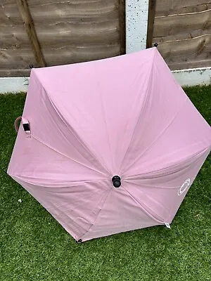 Bugaboo Parasol Soft Pink Umbrella With Clip • £15