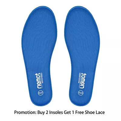 Memory Foam Comfort Insoles Orthopaedic Mens Ladies Shoe Trainer Size UK 3 -12 • £5.95