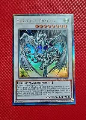 £139.95 • Buy Stardust Dragon TOCH-EN050 Collector's Rare MINT Yugioh Card *Pack Fresh!*