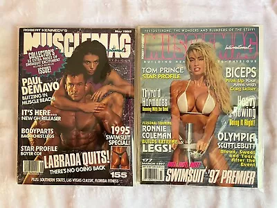 MuscleMag Magazine Swimsuit Special Lot Of 2 • $20