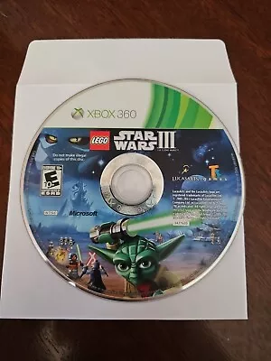 LEGO Star Wars III: The Clone Wars Disc Only - Tested (Microsoft Xbox 360 2011) • $7.99