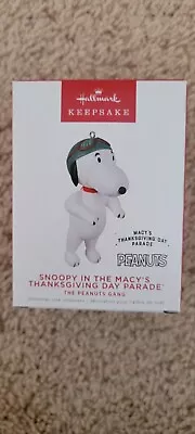 BRAND NEW 2022 Hallmark Keepsake Snoopy In The Macy's Thanksgiving Day Parade • $17.99