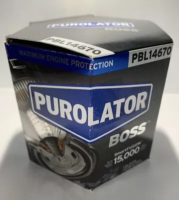 Purolator BOSS Oil Filter PBL14670  SmartFUSION Up To 15000 Miles • $22.99