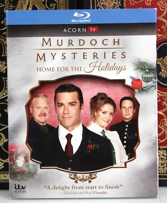 Murdoch Mysteries Home For The Holidays Christmas - New Blu-ray - I Ship Boxed • $22.99