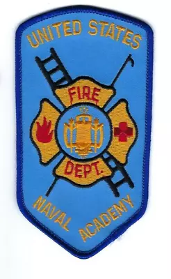 United States Naval Academy Annapolis MD Maryland Fire Dept. Patch - NEW! • $7.99