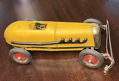 1920s KoKoMo Electricar Vintage Metal Race Car Toy W/ Driver Original Paint • $463.69