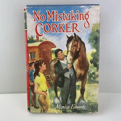 £10 • Buy No Mistaking Corker Monica Edwards Dust Jacket Punchball Farm Pony Book Vintage