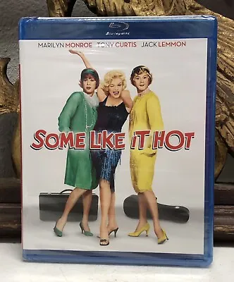 Some Like It Hot (Blu-ray) Marilyn Monroe Tony Curtis Jack Lemmon • $10.99