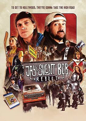 JAY.SILENT BOB REBOOT (DVD) Kevin Smith Jason Mewes Brian O'Halloran Joey Adams • $12.94