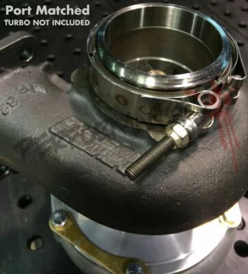 $49.99 • Buy V-Band Clamp & 304 Stainless Flange Kit For Precision Turbo T3 Vband Stepped