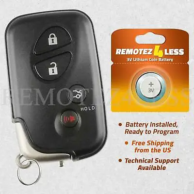 For 2005 2006 2007 2008 Lexus ES350 Replacement Smart Remote Prox Fob Key 0140 • $39.95