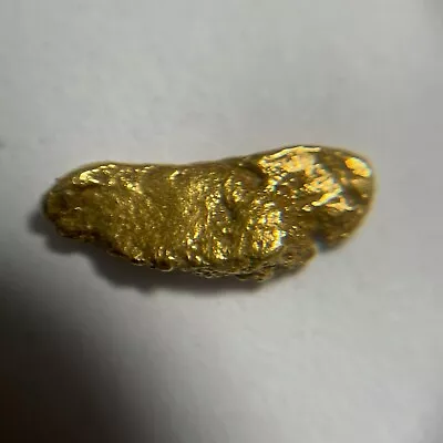 Alaskan Yukon Gold Nugget 0.6Grams Genuine Gold Unique Mined Gold - A5 • $89.99