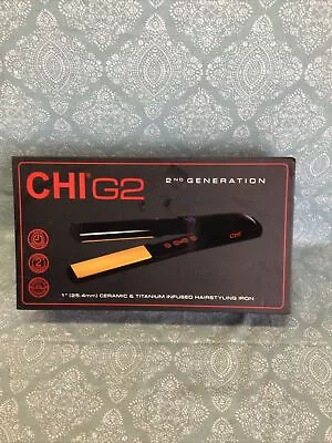 CHI PRO G2 Digital Titanium Infused Ceramic 1  Straightening Hairstyling Iron • $49.99