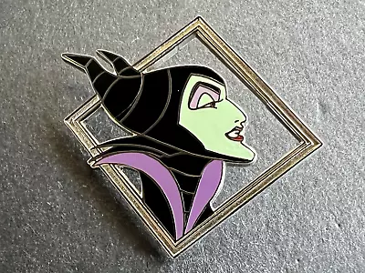 Disney Auctions - Framed Profile Maleficent LE 500 HTF Disney Pin 35075 • $30