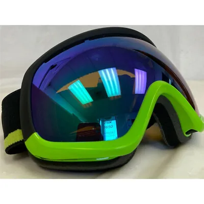 VonZipper Skylab Snow Goggles Frostbyte Lime Green Frame With Quasar Chrome Lens • $81