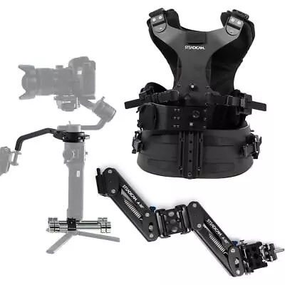 SteadiCam Steadimate-S Aero 30 Arm  Zephyr Vest Kit With Gimbal  Base • $2795