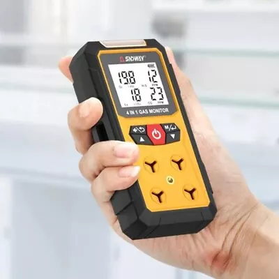 Gas Detector Meter 4 In 1 Oxygen O2 Carbon Monoxide CO H2S Ex Gas Leak Analyzer • $89.95