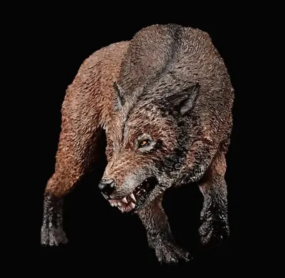 REBOR Aenocyon Dirus Dire Wolf LOW ROAR Plain Ver. Deluxe Pack Statue Model • $39.99