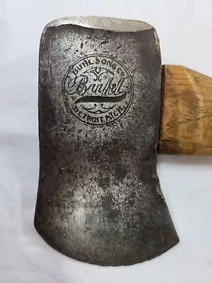 Rare Buhl & Sons Michigan Style Single Bit Axe - All Original • $275